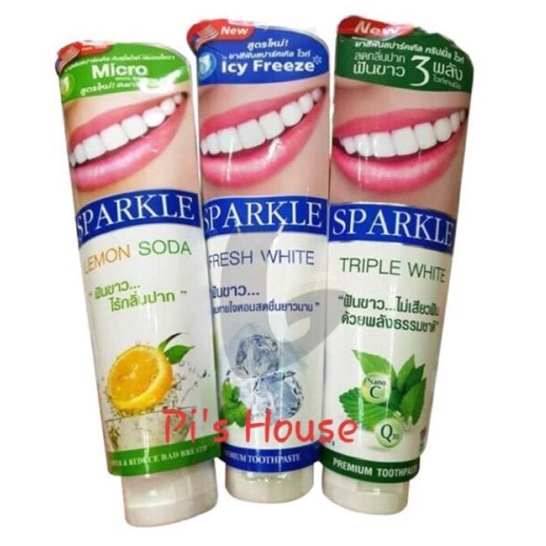 Kem đánh trắng răng Sparkle Thái Lan
