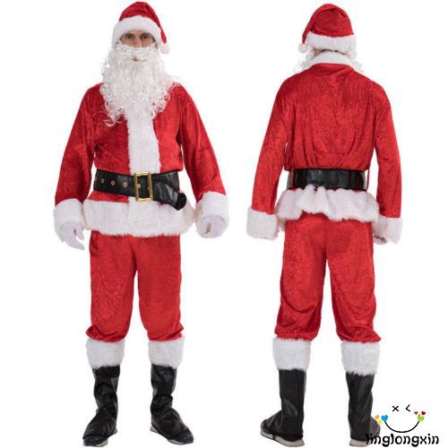 Bộ 5 món hóa trang ông già noel cho người lớn chất lượng