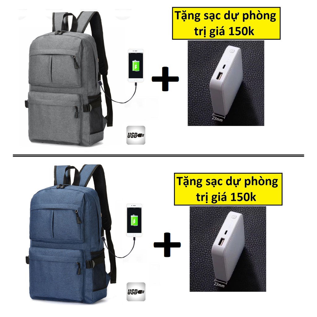 Balo thời trang hàn quốc (USB)