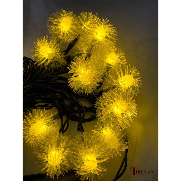 Dây LED Năng Lượng Mặt Trời Các Loại Trang Trí Dài 6,5m-12m-22m Đủ Màu