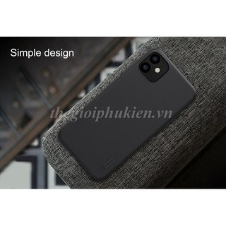 Ốp lưng iPhone 11, iPhone 11 Pro, iPhone 11 Pro Max chính hãng Nillkin dạng sần