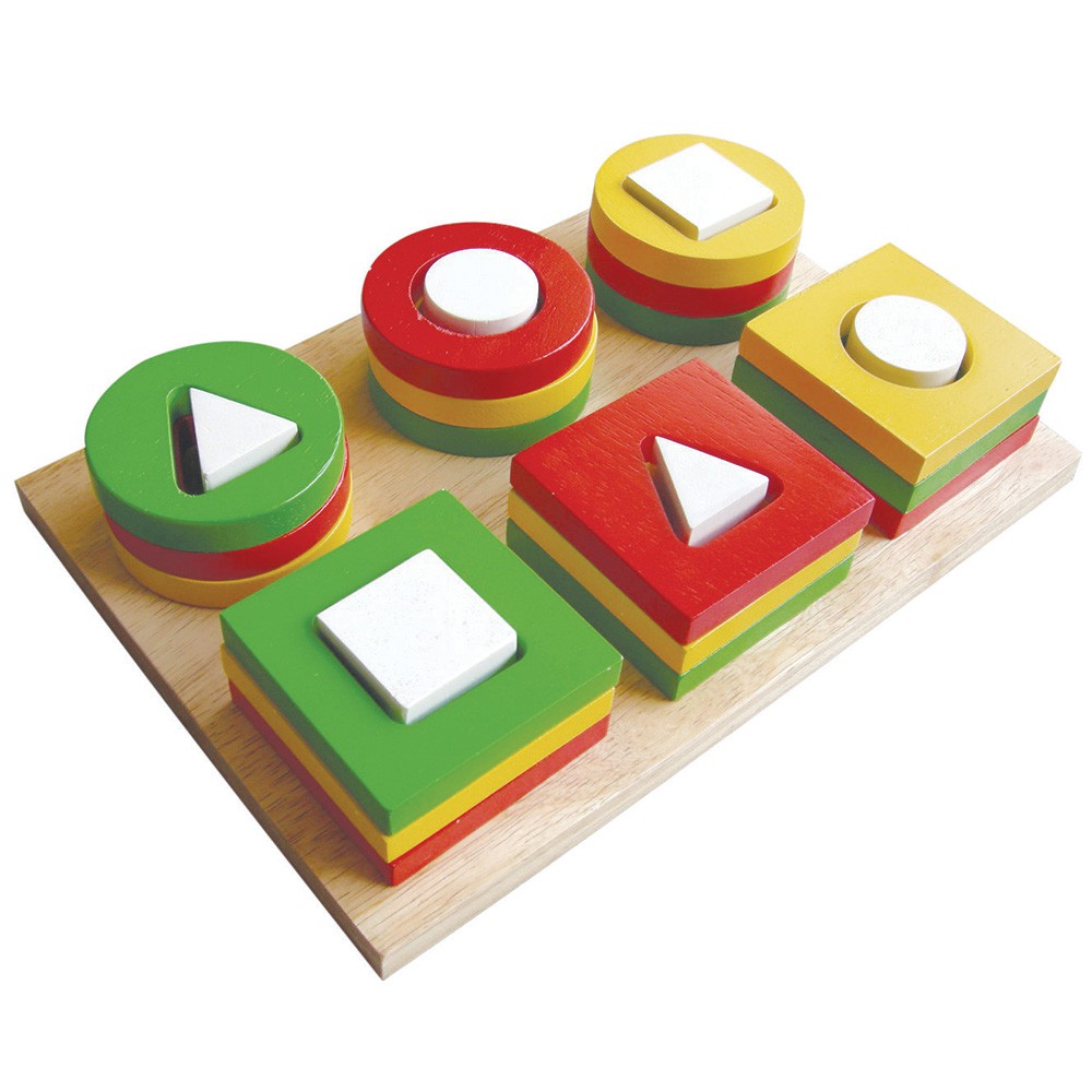 Đồ chơi Bộ xếp 6 cọc Winwintoys 64042