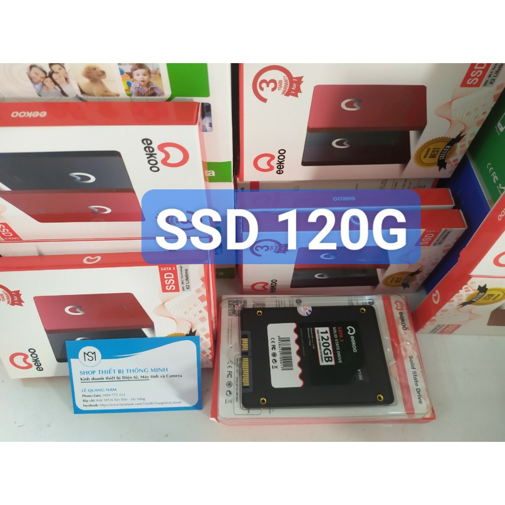 Ổ CỨNG SSD EEKOO 120GB hoặc 128GB hoặc 240GB - BẢO HÀNH CHÍNH HÃNG 36 THÁNG