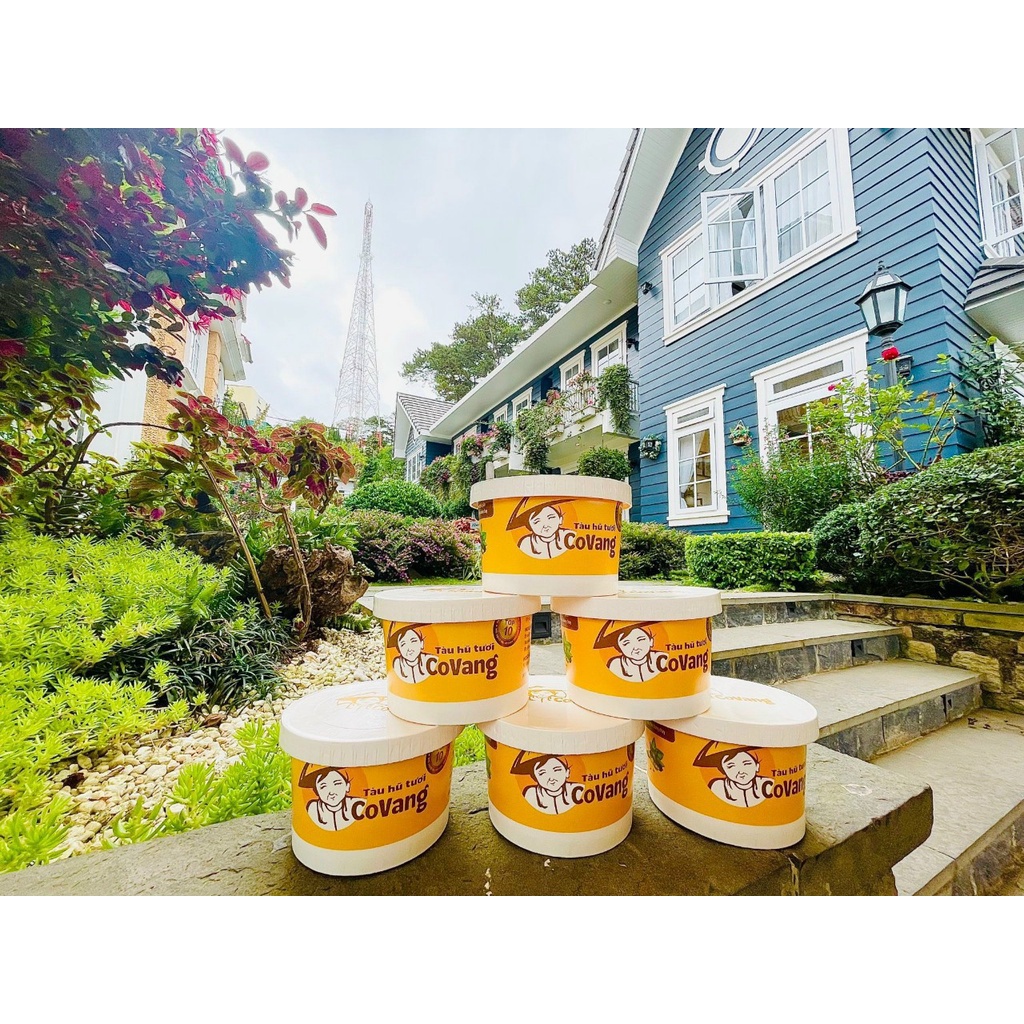 PHÚ NHUẬN - Hũ lớn 180g tàu hủ tươi Covang date mới.