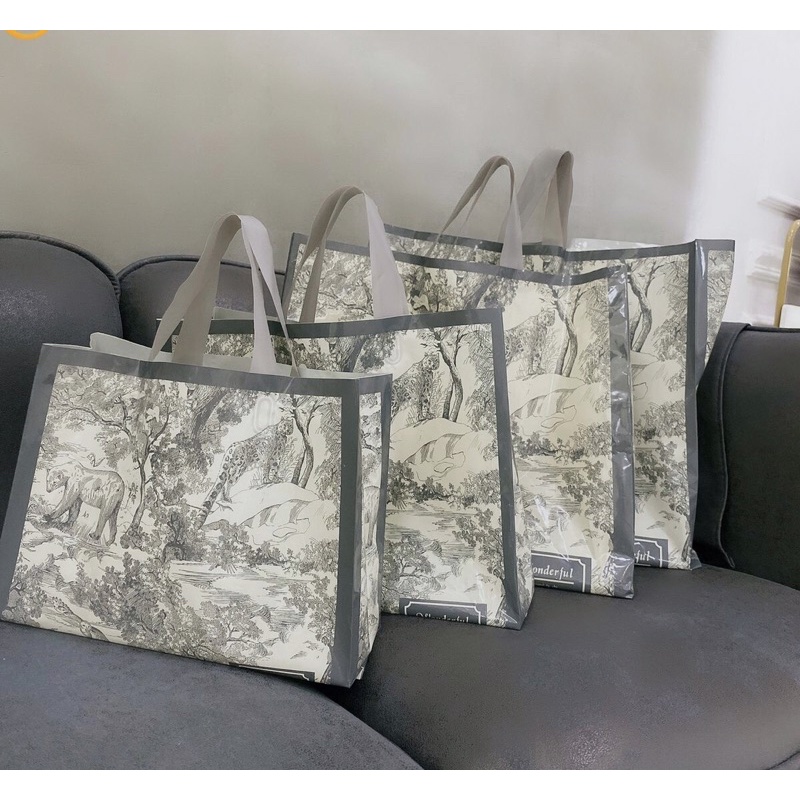 Túi nhựa PVC đựng đồ thời trang siêu bền