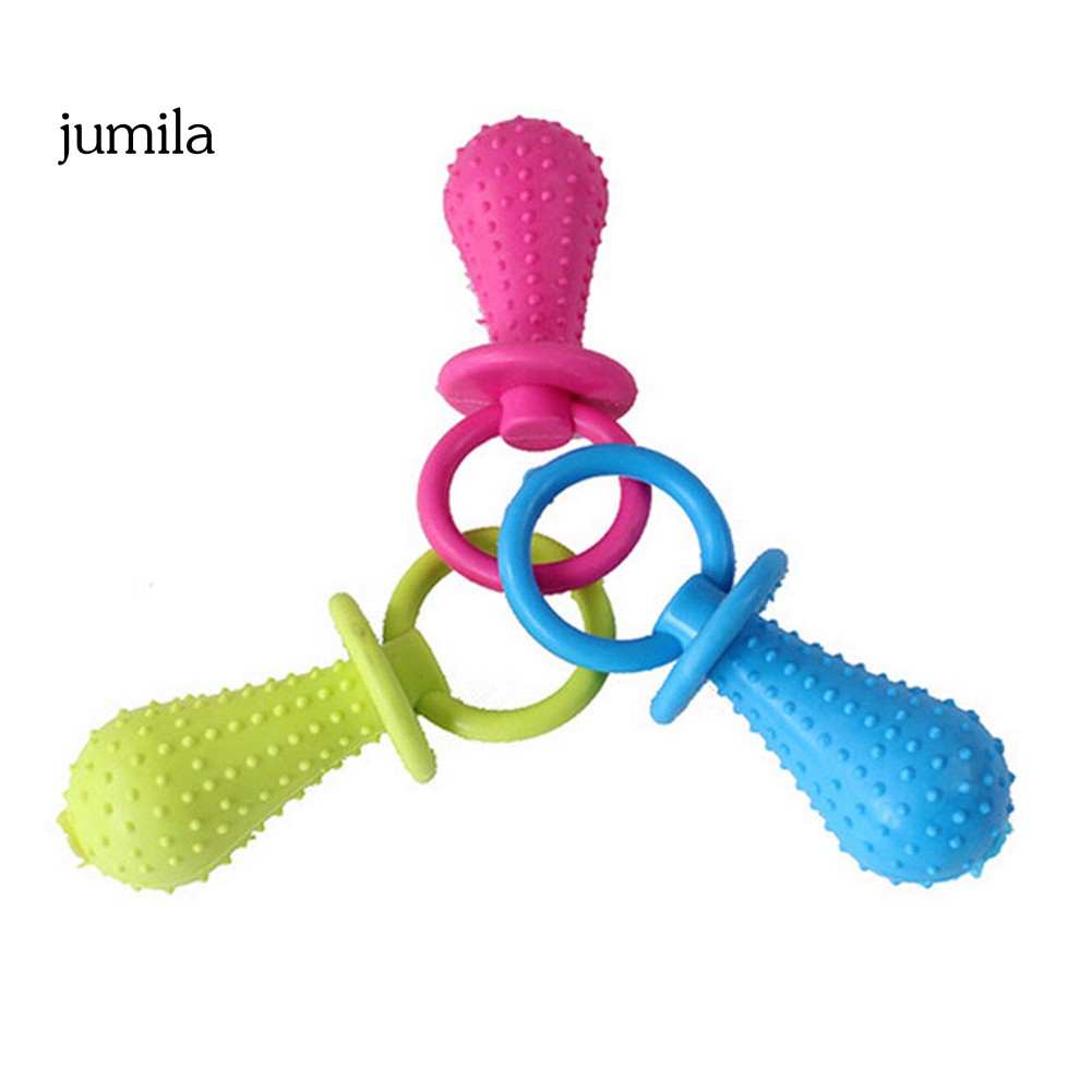 1 Núm Vú Giả Bằng Cao Su Màu Sắc Ngẫu Nhiên Cho Thú Cưng