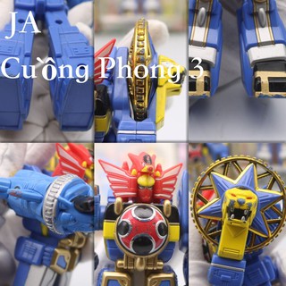 Rô bốt mini trong siêu nhân Cuồng Phong, Khủng Long, Sấm Sét