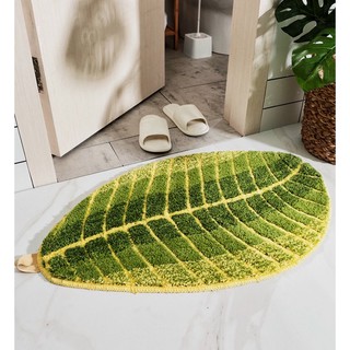 Thảm Chiếc Lá Xanh Lông Cừu
