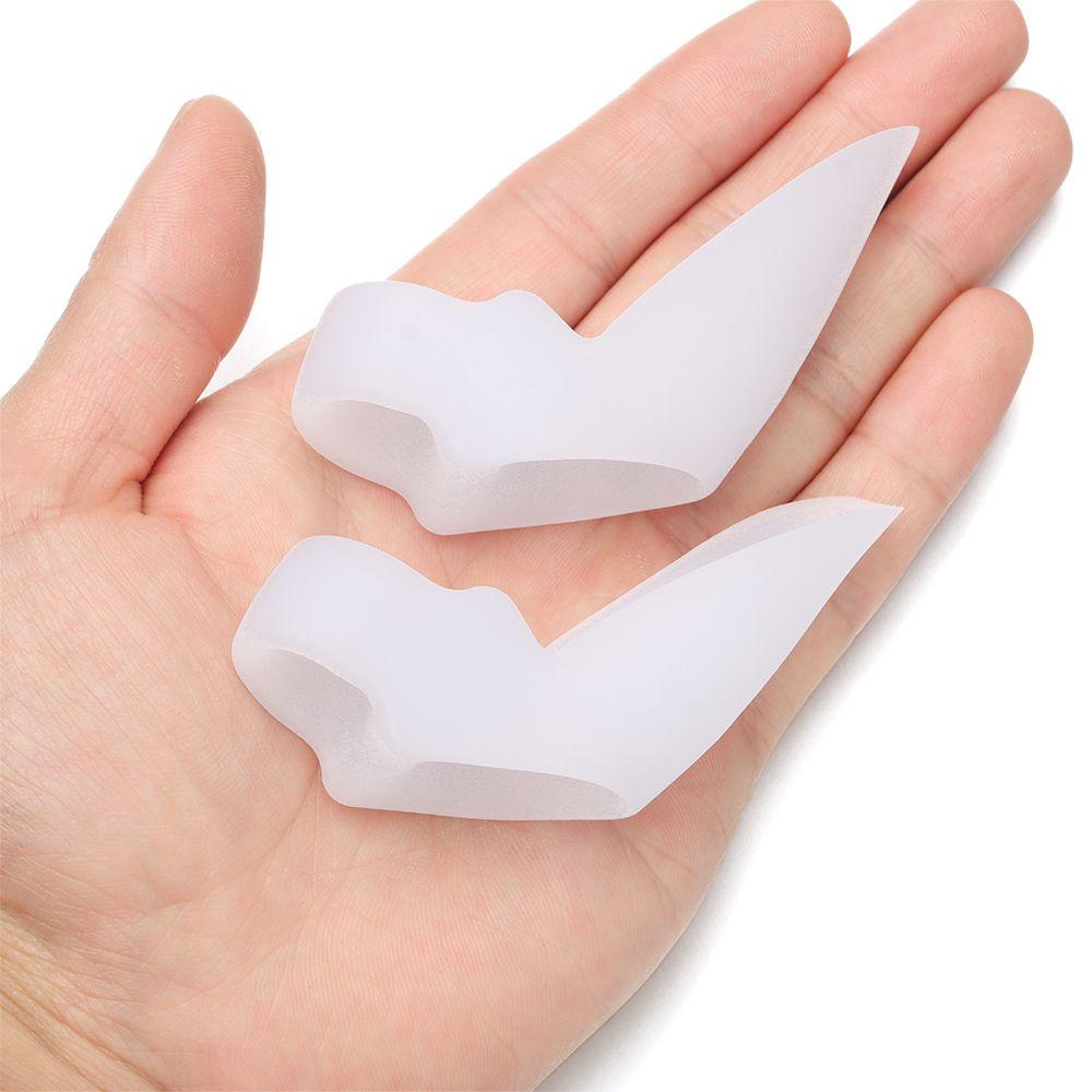 NIUYOU 1 Cặp Đệm Silicone Tách Ngón Chân Cái