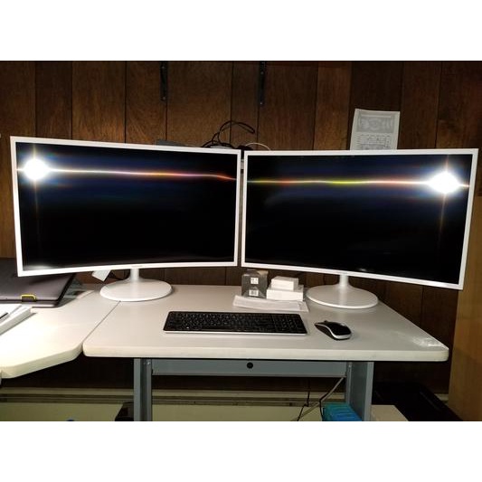 Màn Hình Máy Tính SAMSUNG 32 inch cong qua sử dụng đẹp keng