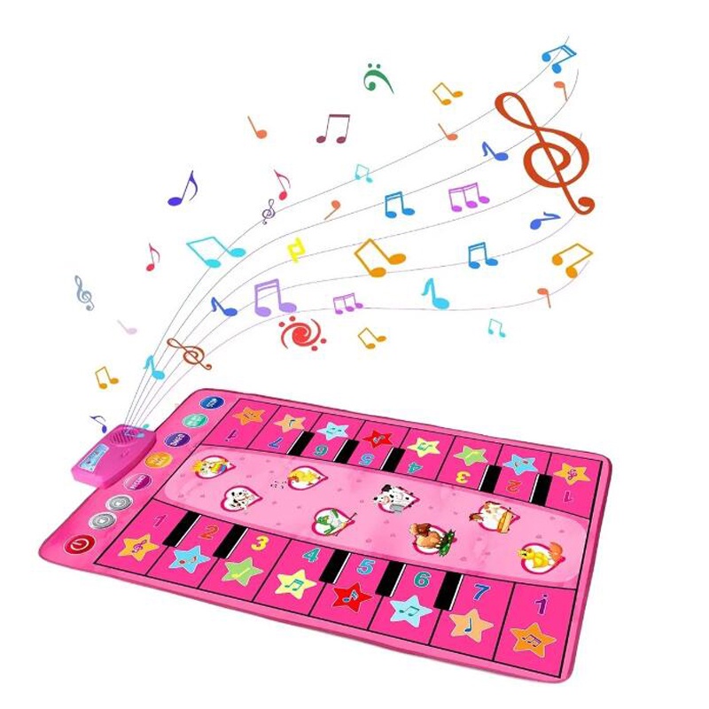 Thảm Nhạc Cụ Đa Năng Làm Mát Đồ Chơi Cho Bé