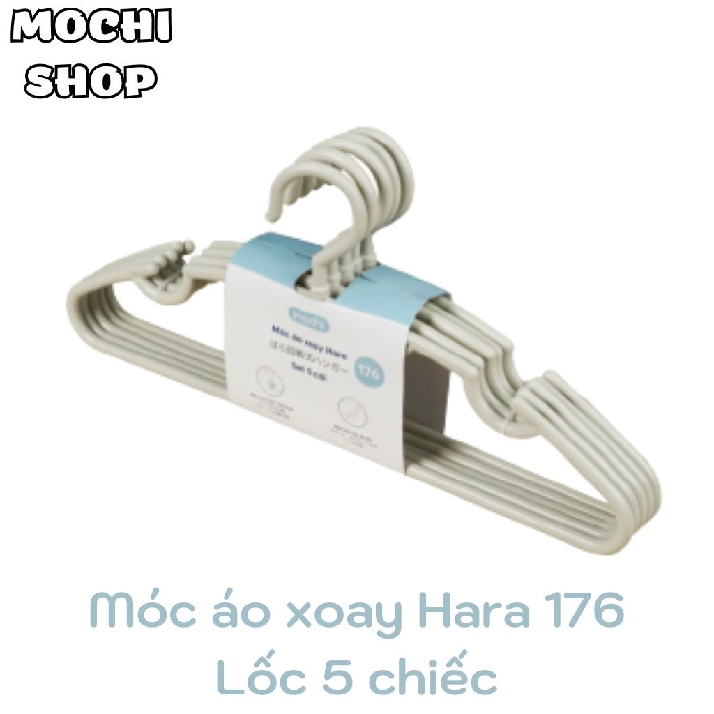 (BỘ SƯU TẬP) Móc Áo Người Lớn HARA Inochi, Móc Treo Quần Áo Các Loại, Đa Năng, Đa Dạng Kiểu Dáng (Lốc 5 Chiếc)