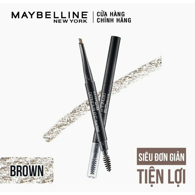 Chì Kẻ Mày 2 Đầu sắc nét tự nhiên Maybelline New York