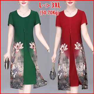 GOTI – ĐẦM SUÔNG TRUNG NIÊN BIGSIZE KIỂU ĐẦM SUÔNG DỰ TIỆC TRUNG NIÊN, THỜI TRANG TRUNG NIÊN NỮ 3270 3288 3296 3300 3301