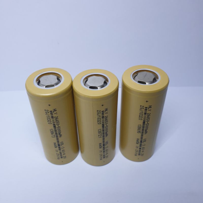 achun.vn - PIN Panasonic/HLY-26650 - 5000mah (5C) - 3.7v XẢ 25A