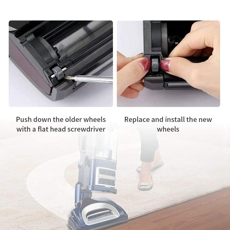 1 Cặp Bánh Xe Thay Thế Cho Máy Hút Bụi Mẫu NV350 NV351 NV355 NV356E NV500 NV501