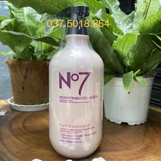 Kem ủ tóc phục hồi N7 Keratin Protein mềm mượt 500ml