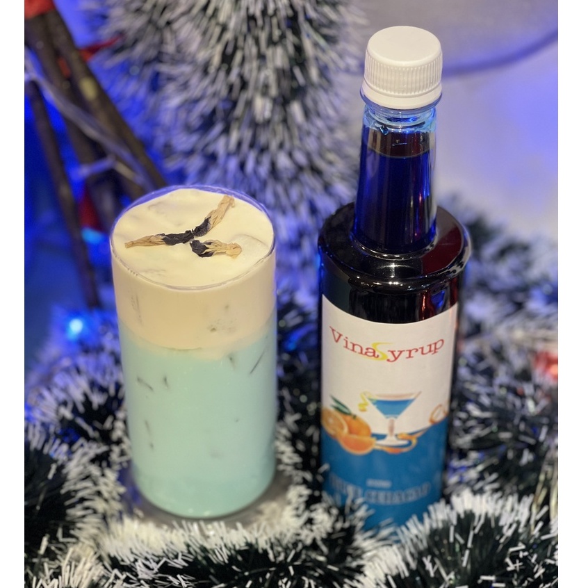 Siro Blue Curacao VinaSyrup 750ml