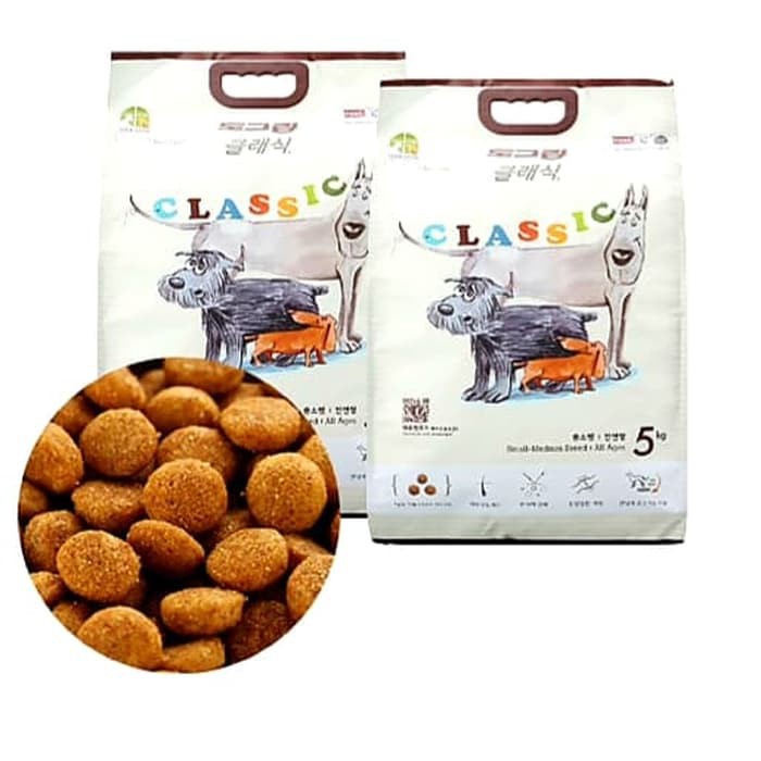 Thức ăn hạt cho chó DOG CLASSIC bao 5kg