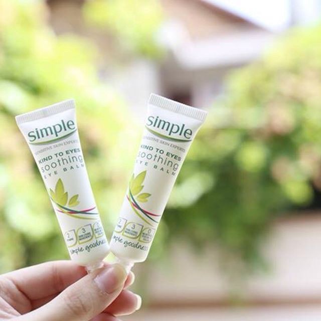 [ CHÍNH HÃNG ] Kem Dưỡng Vùng Mắt SIMPLE KIND TO EYES SOOTHING EYE BALM 15ml