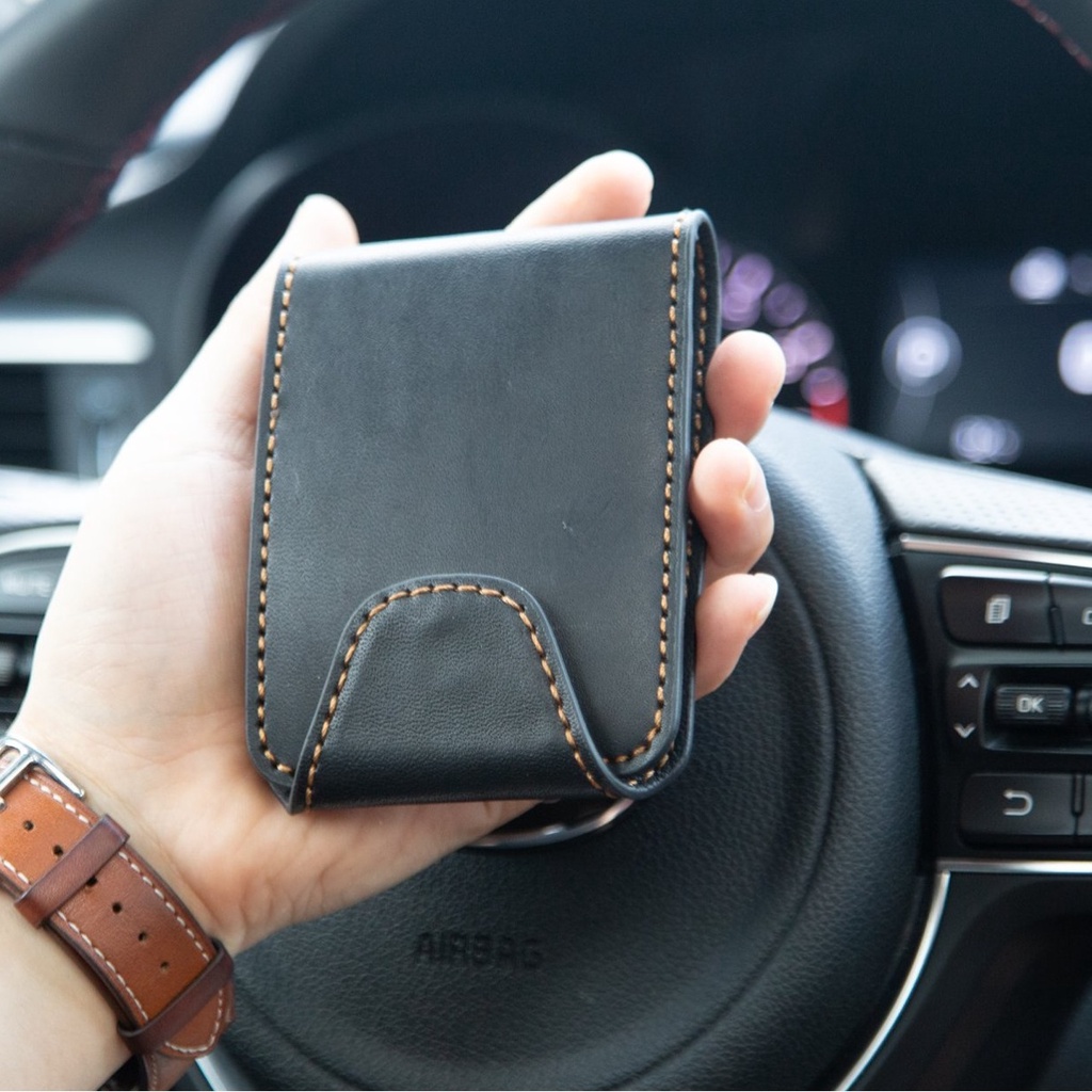 Ví Nam Cao Cấp Da Bò Thật Chính Hãng Sanagor Kiểu Dáng Mini Sang Trọng SEN03