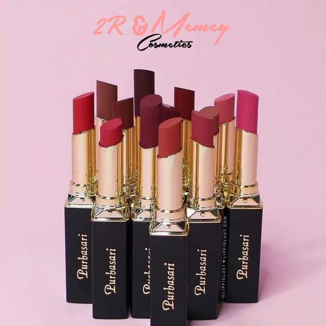 (hàng Mới Về) Son Lì Purbasari Nhiều Màu Sắc Thời Trang Tùy Chọn