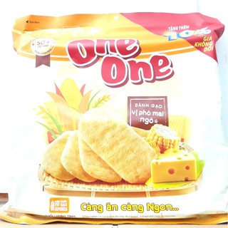 Bánh Gạo One One Vị Phô Mai Ngô Gói 181g