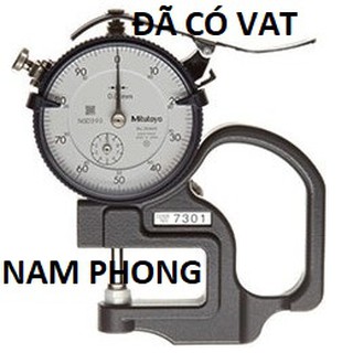 Đồng hồ đo độ dày vật liệu kiểu cơ Mitutoyo 7301 (0-10mm/ 0.01mm) ĐÃ CÓ VAT 10%