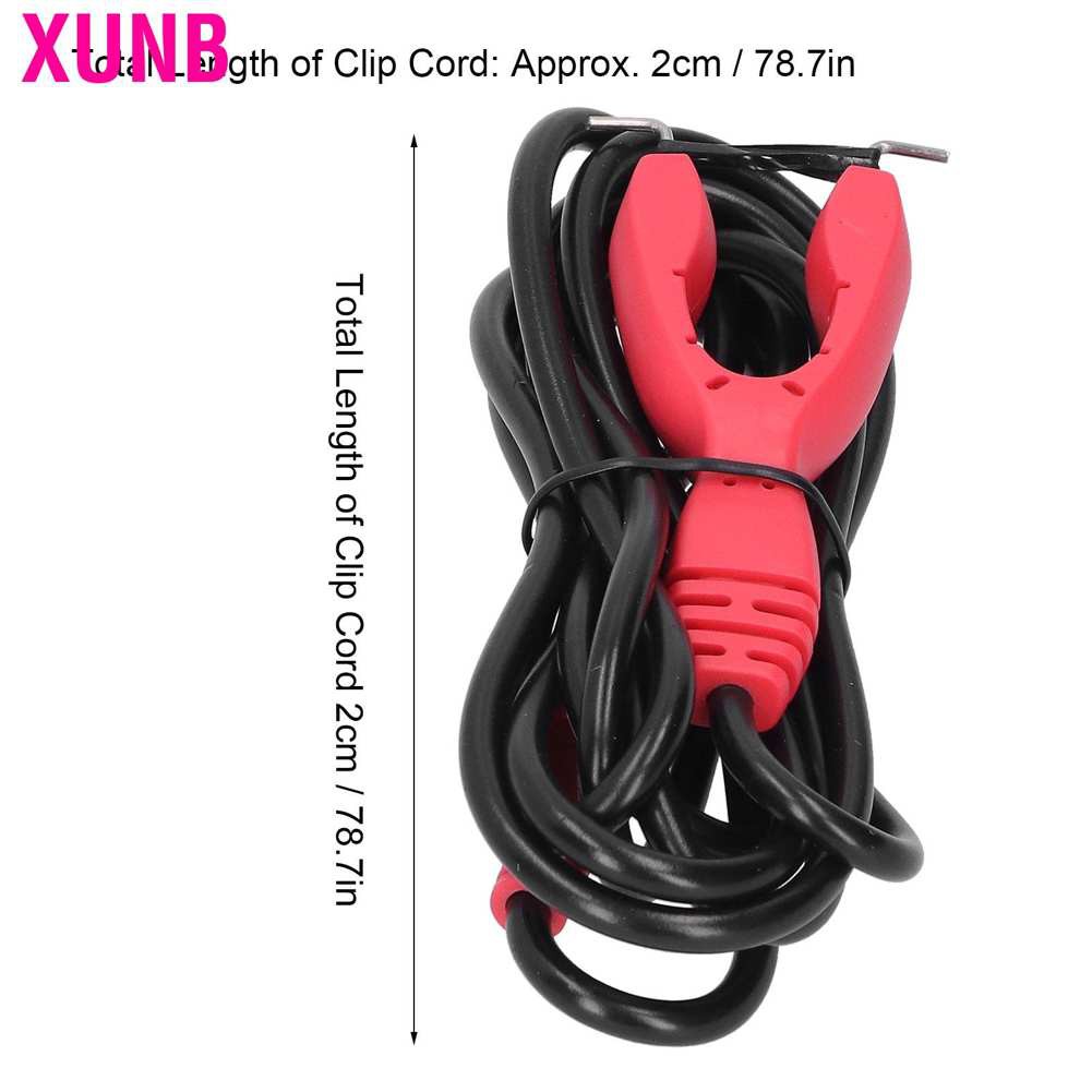 Xunb Professional Tattoo Machine Clip Cord Soft Silicone Power Supply Accessory