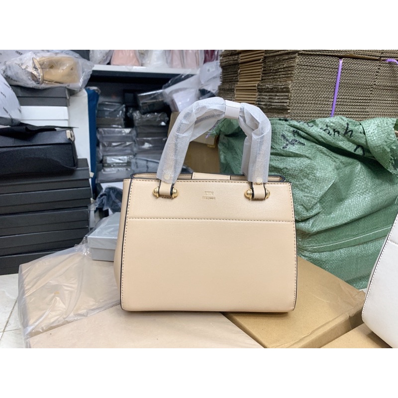Túi L.Y.N quai cầm kèm dây đeo chéo sz 23cm