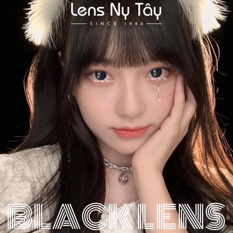 BLACK LENS - Lens Đen Đủ Size có Độ Cận & Lệch