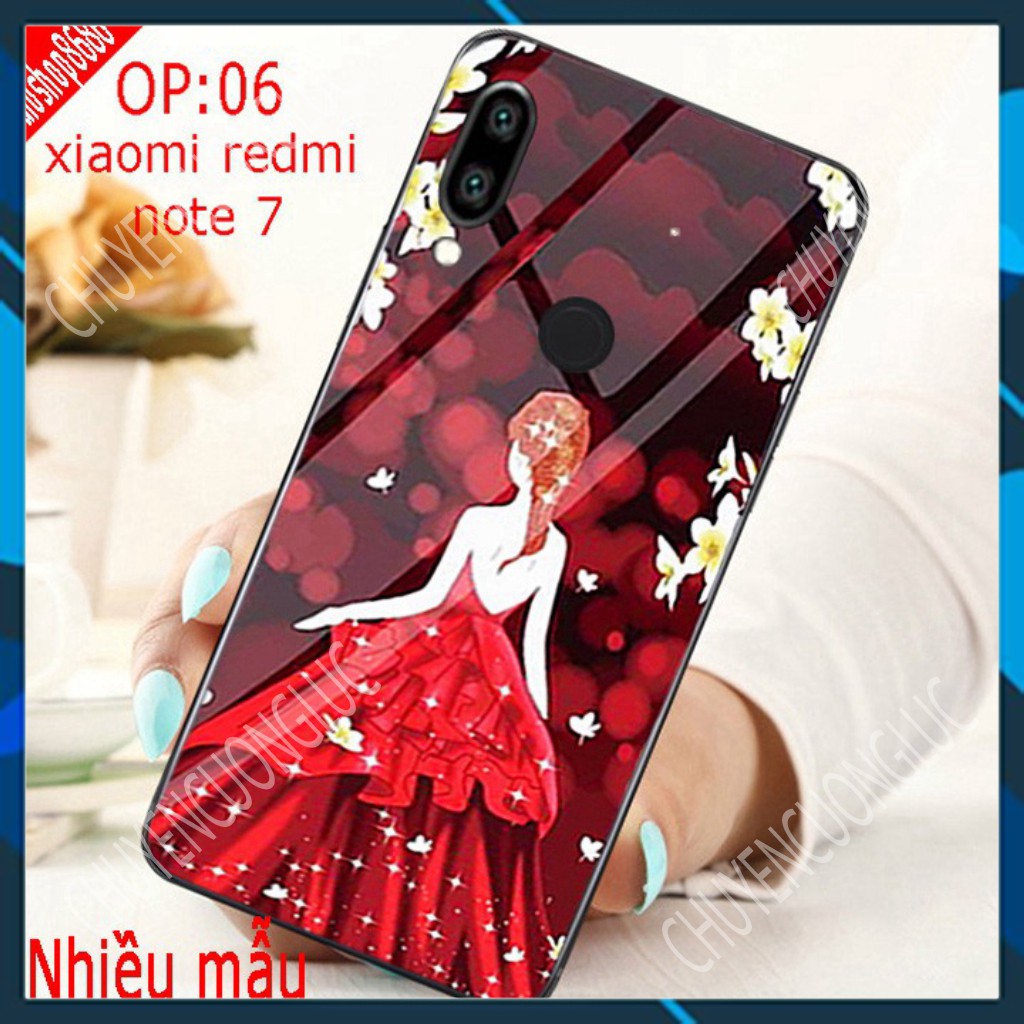 [SALE] ỐP LƯNG XIAOMI REDMI NOTE 7 (ỐP LƯNG KÍNH 3D THẾ HỆ MỚI NHẤT )