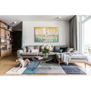 Tranh Canvas Rừng Cây Siêu Đẹp, Trừu Tượng. Khá Chill Mã SL8924