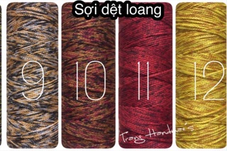 Sợi dệt loang crafyarn