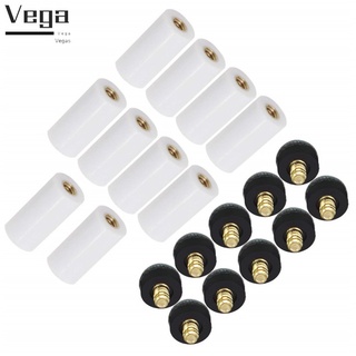 Set 10 đầu cơ bida thay thế kèm ốc vít
