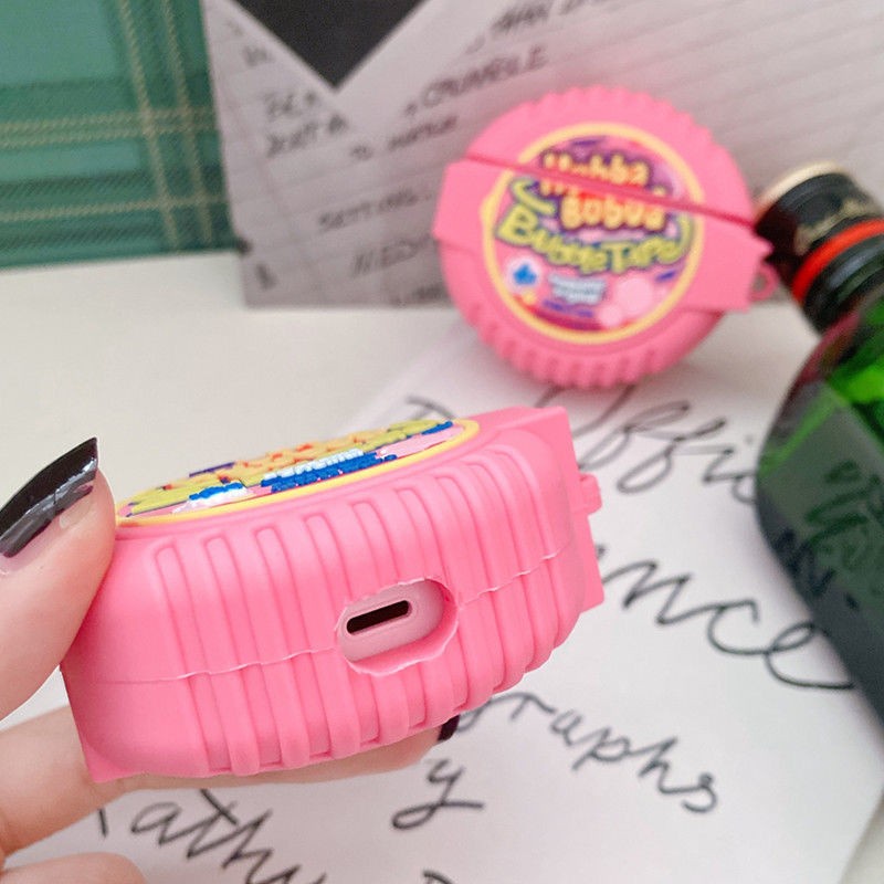 Ốp Điện Thoại Silicon Mềm Hình Hoạt Hình Dễ Thương Có Móc Khóa Carabiner Cho Pro 2 1 / 2 3