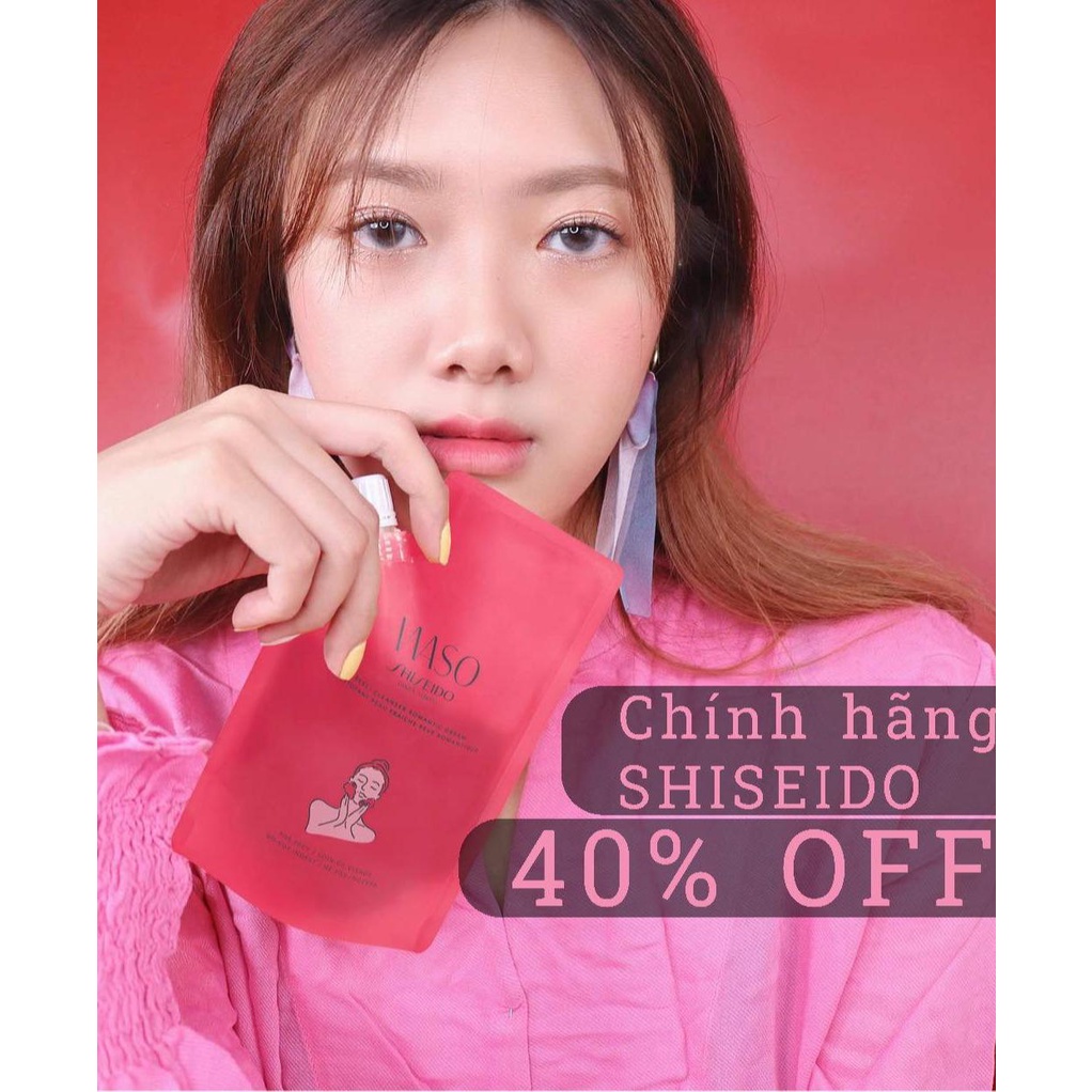 |SHISEDO DÒNG CAO CẤP CHÍNH HÃNG NỘI ĐỊA NHẬT|GEL rửa mặt rau củ WASO Reset Cleanser Squad