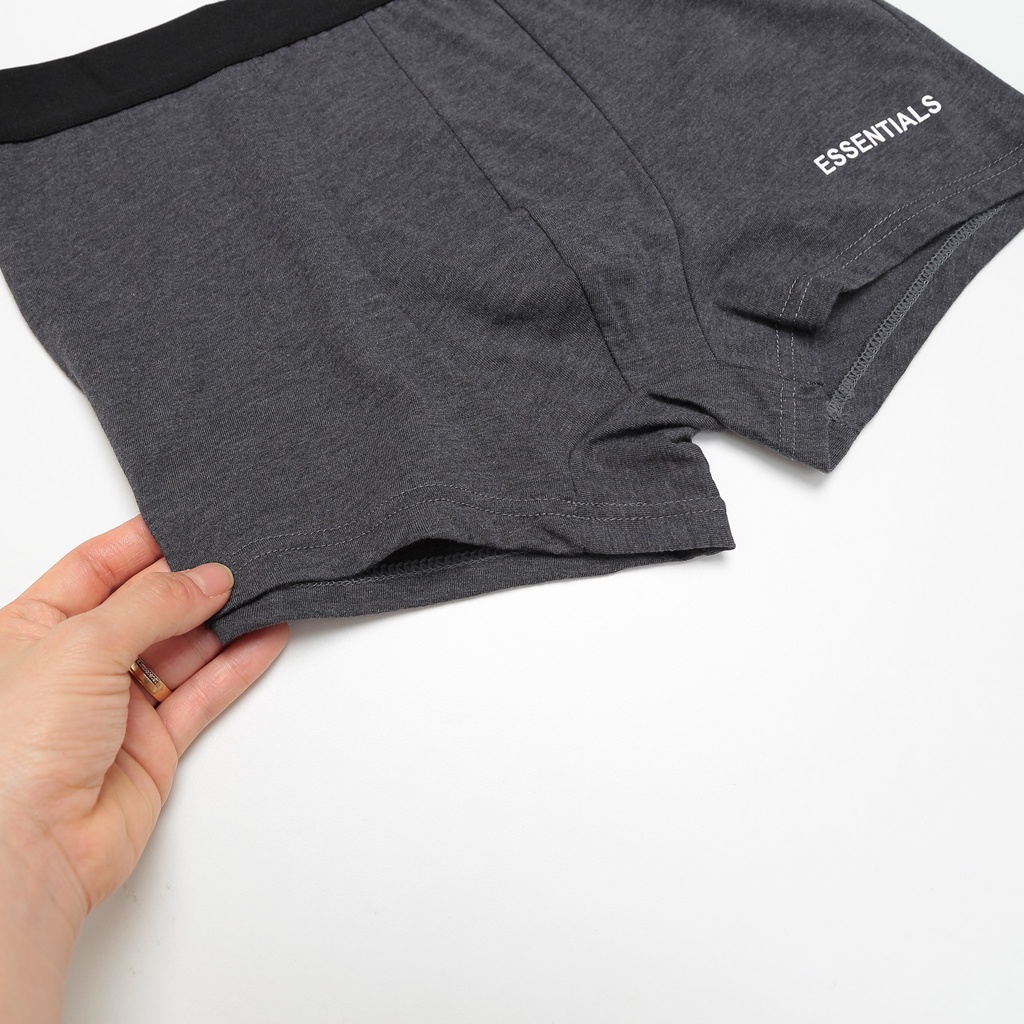 Quần Lót Nam Quần Sịp Boxer Nam ESSENTIALS FEAR OF GOD FOG Chất Vải Cotton 100% Nhẹ Thoáng Mát Co Giãn Thoải Mái QF01