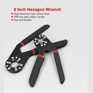Cờ Lê Lục Giác Đa Năng 8 Inch