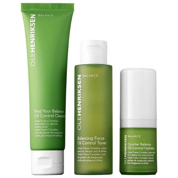 Bộ sản phẩm chăm sóc da OLEHENRIKSEN BALANCE IT ALL cho da dầu và hỗn hợp