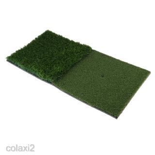 Backyard Golf Mat 24'' x 12'' Hitting Pad Practice Tee Holder Grass Indoor
