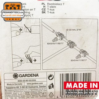 CUT NỐI CHỮ T GARDENA 08330-20