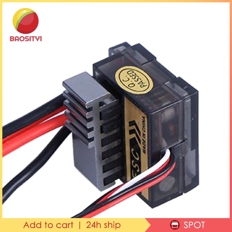 Bộ Điều Khiển Tốc Độ Động Cơ Chổi Than 320A ESC Cho Xe Hơi / Tàu Thuyền Điều Khiển Từ Xa 1 / 8 1 / 1