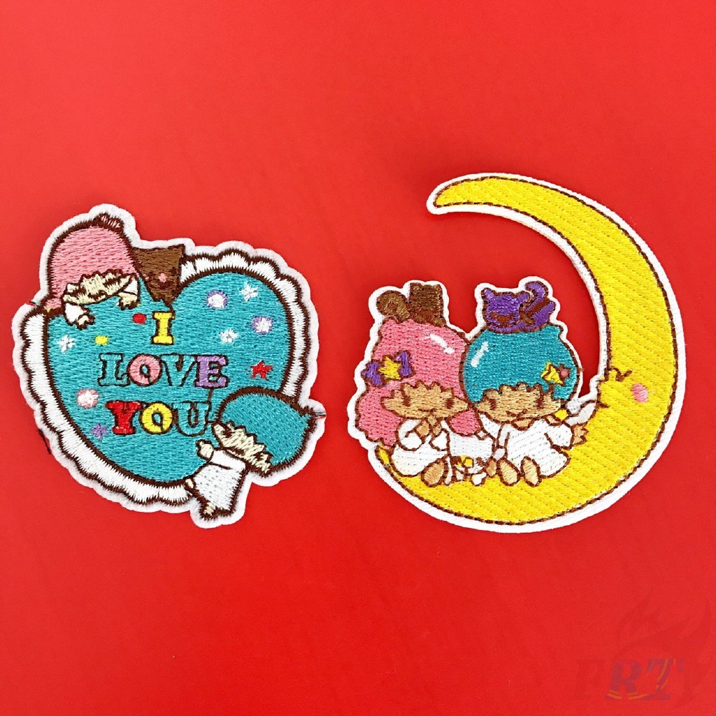 Miếng vá quần áo thêu / ủi hình hoạt hình Sanrio dễ thương
