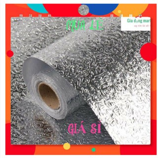 🌎CUỘN GIẤY BẠC DÁN BẾP GIỮ GÌN SẠCH SẼ CHỐNG THẤM DẦU, THẤM NƯỚC