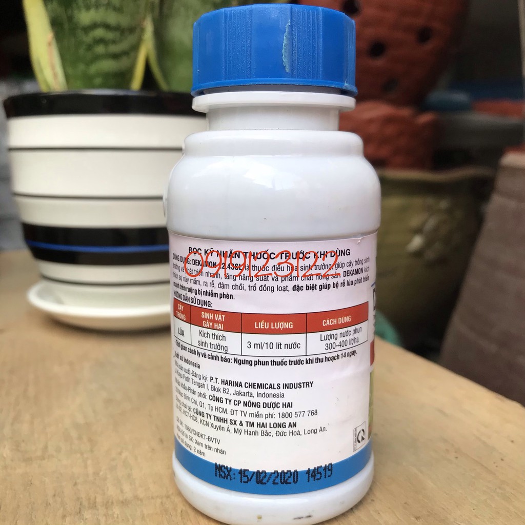 Thuốc điều hoà sinh trưởng Dekamon 100ml