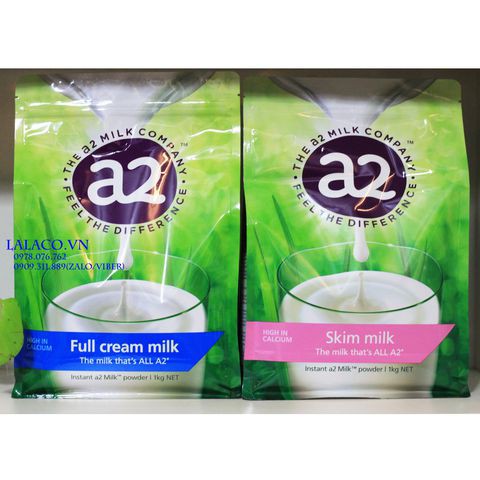 Sữa A2 Úc Loại 1kg (Mẫu Mới, Date 2021)