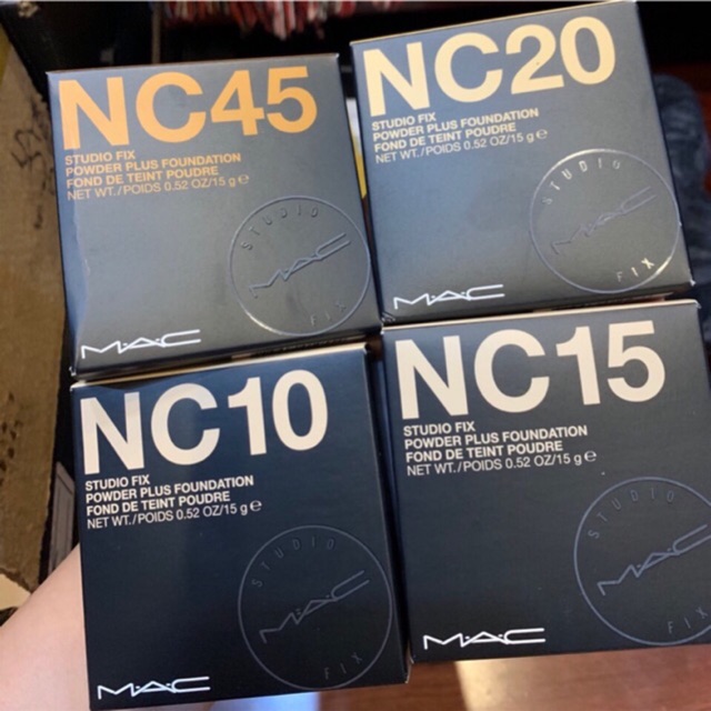Phấn phủ nén Mac Studio Fix Powder Plus Foundation mẫu mới 2019