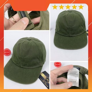 Mũ Nón Nam Nữ Lưỡi Trai Xanh Rêu Trơn Dolce ELLCCI