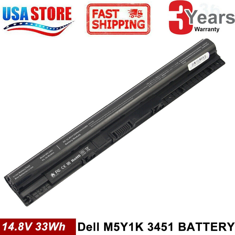 Pin Dell Inspiron 3451 3558 3458 3558 3551 3559 3459 5551 5555 5558 5758 15-5000 5559 5459 5458 M5Y1K ZIN